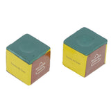 Maxbell 2 Pieces Cubes Pool Cue Tip Table Chalk Snooker Billiard Accessories Green - Aladdin Shoppers