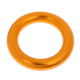 Maxbell 22KN Rock Climbing Rappel Ring Bail-Outs Rigging Equipment - Gold 6.8cm - Aladdin Shoppers