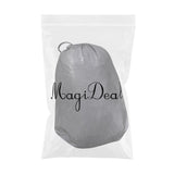 Maxbell Maxbell Multifunction Rain Poncho Outdoor Camping Hiking Climbing Waterproof Apron Black