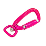 Maxbell Maxbell Outdoor Auto Self Locking Carabiner Keychain Climb Backpack Hook Rose red