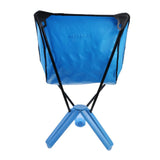 Maxbell Portable Tripod Folding Chair Outdoor Fishing Camping Picnic Travel Blue - Aladdin Shoppers