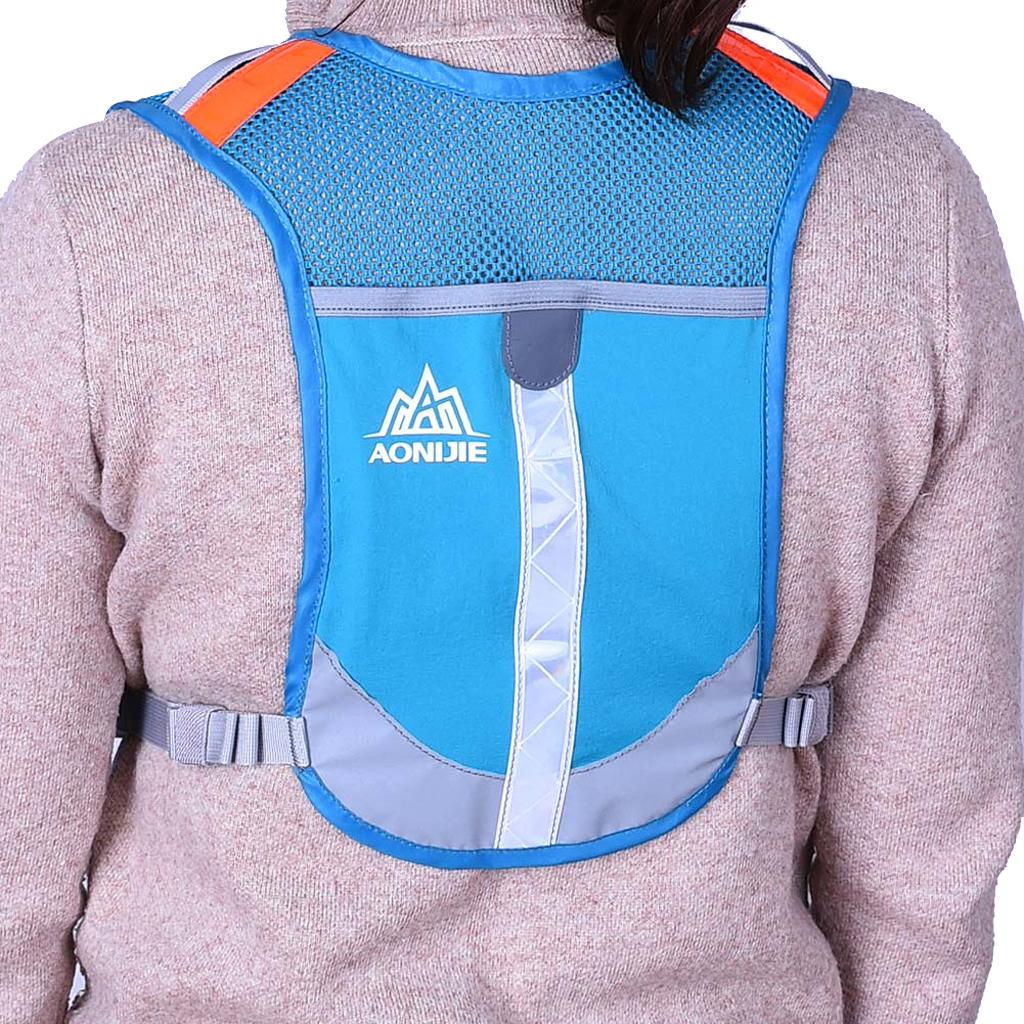 Maxbell Maxbell Running Cycling Vest Backpack Sports Hydration Water Bladder Bag Blue