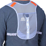 Maxbell Running Cycling Vest Backpack Sports Hydration Water Bladder Bag Gray