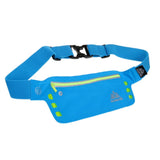 Maxbell LED Light Fanny Pack Bum Bag Night Running Jogging Cycling Pouch Light Blue - Aladdin Shoppers