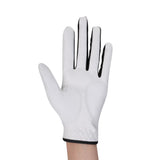 Maxbell Maxbell Men's Soft Breathable Synthetic Leather Golf Glove Mitten for Left Hand 23#