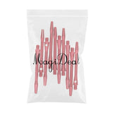Maxbell Maxbell 10 Pieces 53mm 2BA Thread Aluminium Alloy Re-Grooved Dart Stems Shafts Red