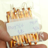 Maxbell Maxbell 10 Pieces 53mm 2BA Thread Aluminium Alloy Re-Grooved Dart Stems Shafts Gold
