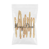 Maxbell Maxbell 10 Pieces 53mm 2BA Thread Aluminium Alloy Re-Grooved Dart Stems Shafts Gold