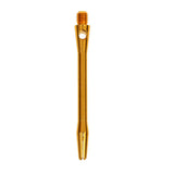 Maxbell Maxbell 10 Pieces 53mm 2BA Thread Aluminium Alloy Re-Grooved Dart Stems Shafts Gold