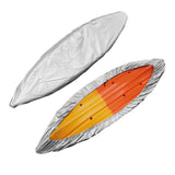 Maxbell Maxbell Rain Dust Proof Sun Protection Kayak Canoe Boat Cover 3.6-3.9m Silver