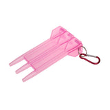 Maxbell Maxbell Portable Nylon Dart Case Dart Box for Steel Tip Darts Soft Tip Darts Pink
