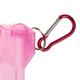 Maxbell Maxbell Portable Nylon Dart Case Dart Box for Steel Tip Darts Soft Tip Darts Pink