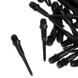 Maxbell Maxbell 100 Packs Plastic Black 27mm Replacement Electronic Darts Soft Tips For Indoor Gaming