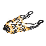 Maxbell Basketball Volleyball Soccer Mesh Net Bag Single Ball Carrier Yellow+Black - Aladdin Shoppers