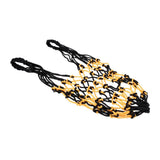 Maxbell Basketball Volleyball Soccer Mesh Net Bag Single Ball Carrier Yellow+Black - Aladdin Shoppers