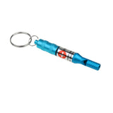 Maxbell Mini Emergency Survival Whistle Keychain Outdoor Camping Hiking Tool Blue
