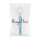 Maxbell Mini Emergency Survival Whistle Keychain Outdoor Camping Hiking Tool Blue - Aladdin Shoppers