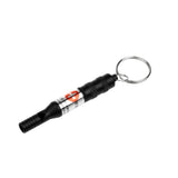 Maxbell Maxbell Mini Emergency Survival Whistle Keychain Outdoor Camping Hiking Tool Black