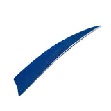 Maxbell 5 Pieces 10cm Shield Feather Arrow Fletching For Archery Hunting Blue - Aladdin Shoppers