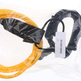 Maxbell Maxbell 7mm 6ft Surfboard Leash Leg Rope Double Stainless Steel Swivels Yellow