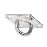 Maxbell Stainless Steel Marine Boat Hardware Heavy Duty Diamond Pad Eye Plate 5mm - Aladdin Shoppers