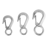 Maxbell Marine Grade 304 Stainless Steel Boat Snap Eye Hook Fixed Type 0.5 Ton - Aladdin Shoppers