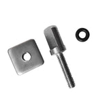 Maxbell Maxbell 3 Pieces Stainless Steel SUP Longboard Surfboard Fin Screw & Plate Set 2#