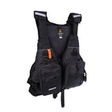 Maxbell Universal Kayak Canoe Sailing Fishing Life Jacket Buoyancy Aid Black - Aladdin Shoppers