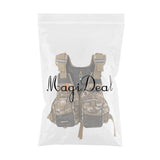 Maxbell Maxbell Universal Kayak Canoe Sailing Fishing Life Jacket Buoyancy Aid Desert Camo