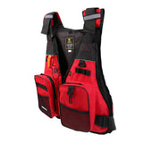 Maxbell Maxbell Universal Kayak Canoe Sailing Fishing Life Jacket Buoyancy Aid Red
