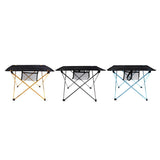 Maxbell Maxbell Aluminium Alloy Camping Folding Table Tavel Picnic Portable Desk Blue