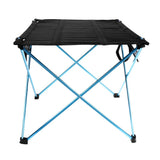 Maxbell Maxbell Aluminium Alloy Camping Folding Table Tavel Picnic Portable Desk Blue