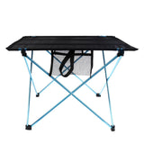 Maxbell Maxbell Aluminium Alloy Camping Folding Table Tavel Picnic Portable Desk Blue