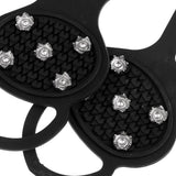 Maxbell Maxbell Non-slip Five Teeth Snow Ice Cleats Grippers Grips Spikes Shoes Soles Boots Ice Fishing Climbing