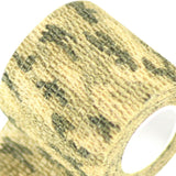 Maxbell Maxbell 2 Pieces Self-adhesive Wrist Ankle Joints Wrap Bandage Tape Light Green Camo