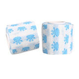 Maxbell Maxbell 2 Pieces Self-adhesive Wrist Ankle Joints Wrap Bandage Tape White + Paw