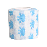 Maxbell Maxbell 2 Pieces Self-adhesive Wrist Ankle Joints Wrap Bandage Tape White + Paw