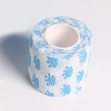 Maxbell Maxbell 2 Pieces Self-adhesive Wrist Ankle Joints Wrap Bandage Tape White + Paw