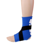 Maxbell 1 Piece Sports Ankle Brace Support Foot Strap Bandage L Blue - Aladdin Shoppers