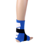 Maxbell 1 Piece Sports Ankle Brace Support Foot Strap Bandage L Blue - Aladdin Shoppers