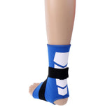 Maxbell 1 Piece Sports Ankle Brace Support Foot Strap Bandage L Blue - Aladdin Shoppers