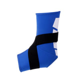 Maxbell 1 Piece Sports Ankle Brace Support Foot Strap Bandage L Blue - Aladdin Shoppers