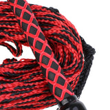 Maxbell 23 Meters 10mm Water Ski Wakeboard Rope with Handle Grip Black, Red - Aladdin Shoppers