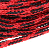 Maxbell 23 Meters 10mm Water Ski Wakeboard Rope with Handle Grip Black, Red - Aladdin Shoppers