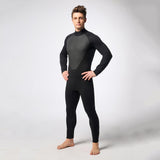 Maxbell Maxbell 3mm Mens Full Wetsuits with Zipper Dive Scuba Diving Jump Surf Warm Suit S