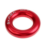 Maxbell 22KN Aluminum Rappel Ring Bail-Out Rappelling Rigging Climbing Rescue Red - Aladdin Shoppers