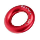 Maxbell 22KN Aluminum Rappel Ring Bail-Out Rappelling Rigging Climbing Rescue Red - Aladdin Shoppers