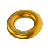 Maxbell 22KN Aluminum Rappel Ring Bail-Out Rappelling Rigging Climbing Rescue Gold - Aladdin Shoppers