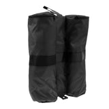 Maxbell Outdoor Windproof Canopy Tent Gazebo Leg Foot Weight Sand Anchor Bag Black