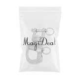 Maxbell Snap Swivel 304 Stainless Steel Shackle Marine Boat Sail Hardware 6.8 x 3 cm - Aladdin Shoppers